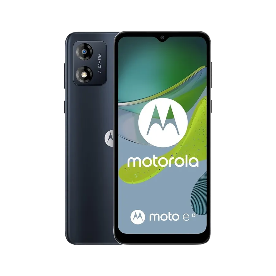 MOTOROLA MOTO E13 phone with 64 GB capacity and 2 GB RAM