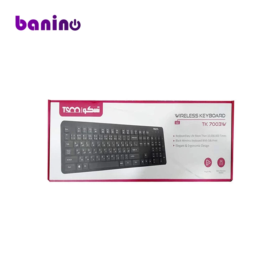 TSCO TK 7003W Wireless Keyboard