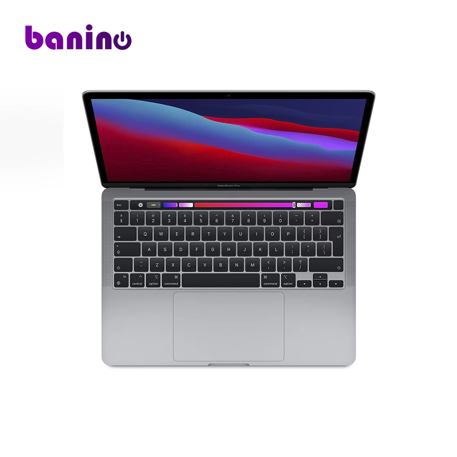 لپ تاپ اپل مدل MacBook Pro 13 (2020) MYD82 M1-8GB-256GB SSD-Integrated GPU