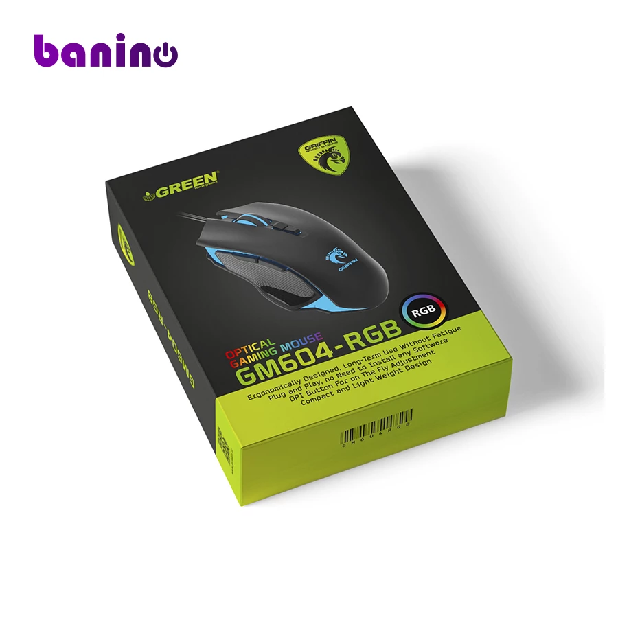 GREEN GM604-RGB Optical Gaming Mouse