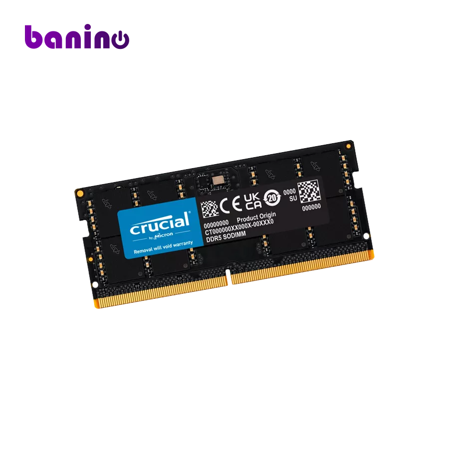Crucial SO-DIMM 16GB 4800MHz CL40 DDR5 Memory
