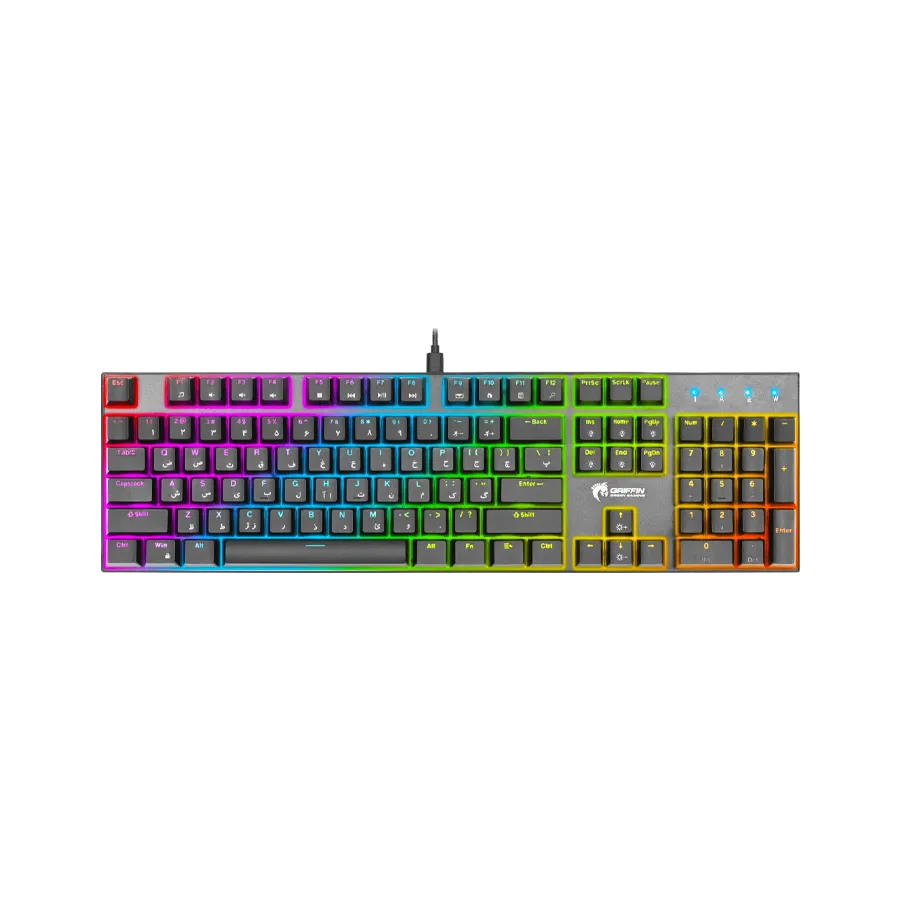Green GK802-RGB Gaming Keyboard