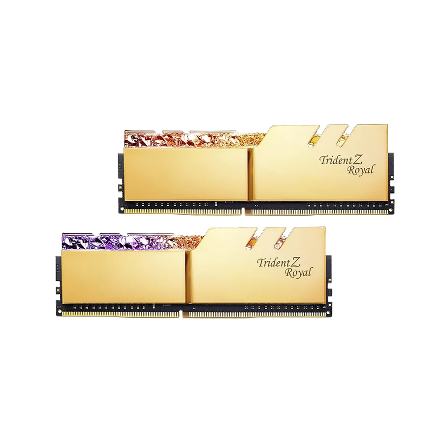 رم جی اسکیل  Trident Z Royal Gold 16GB (8GBx2) 3200MHz CL16