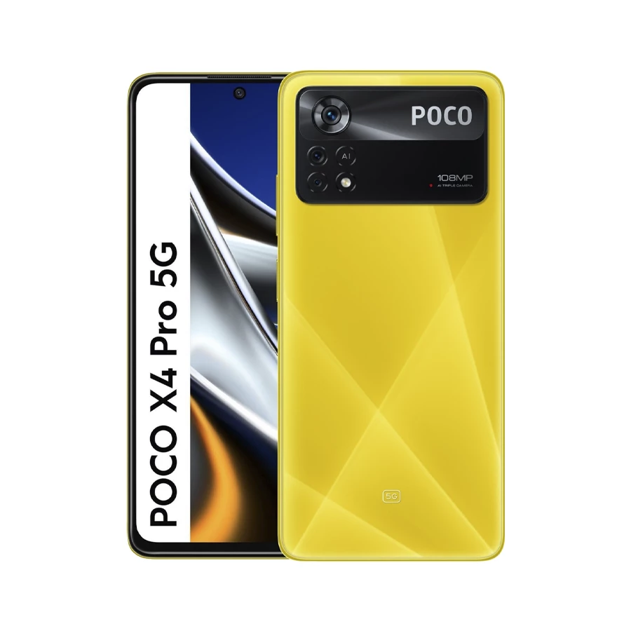 گوشی موبایل شیائومی مدل POCO X4 PRO 5G ظرفیت 128 گیگابایت و رم 6 گیگابایت