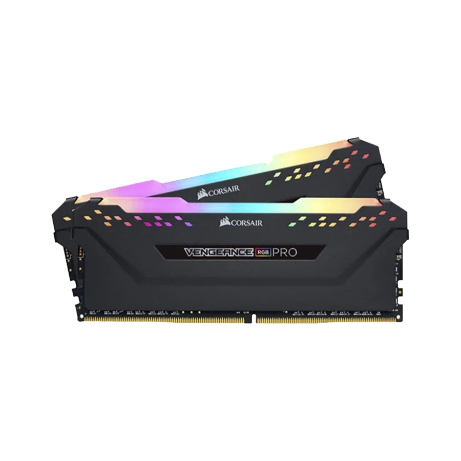رم کورسیر مدل VENGEANCE RGB PRO 64GB (32GB×2) 3200MHz CL16