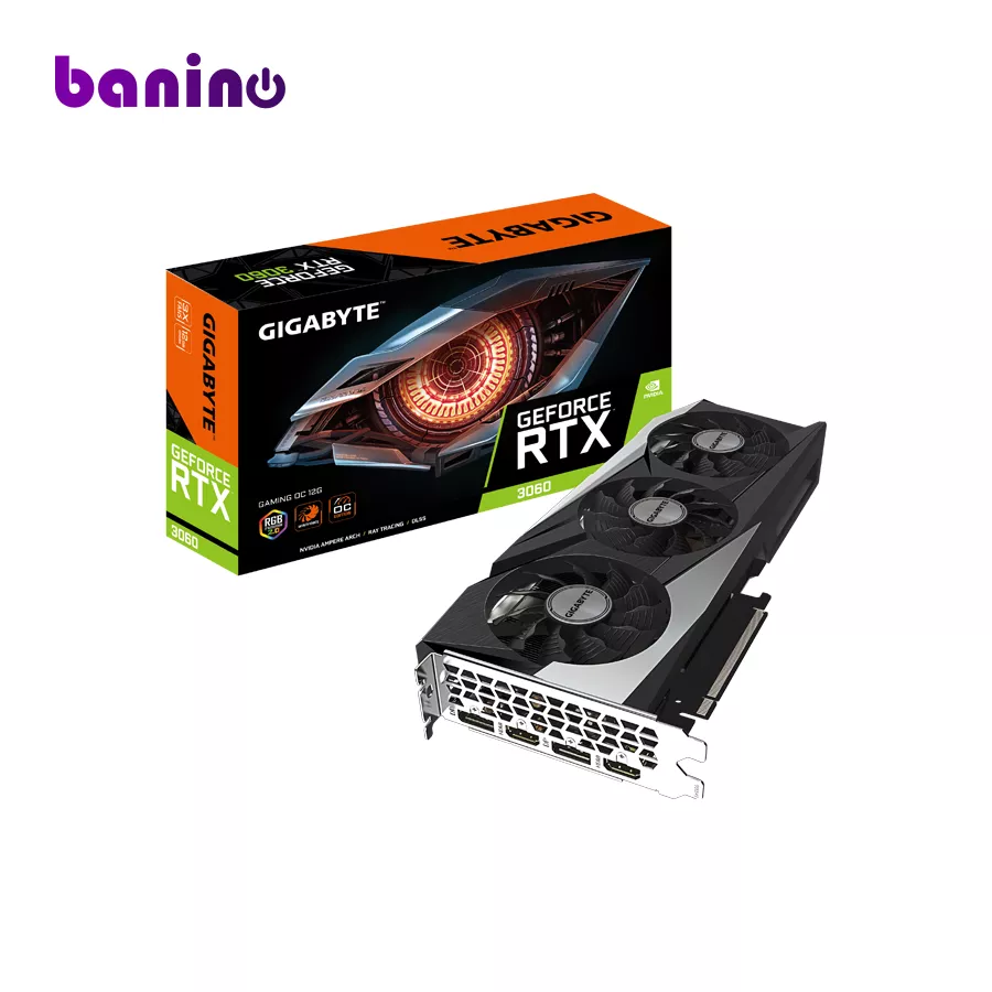 Gigabyte GeForce RTX 3060 GAMING OC 12G GDDR6 Graphics Card
