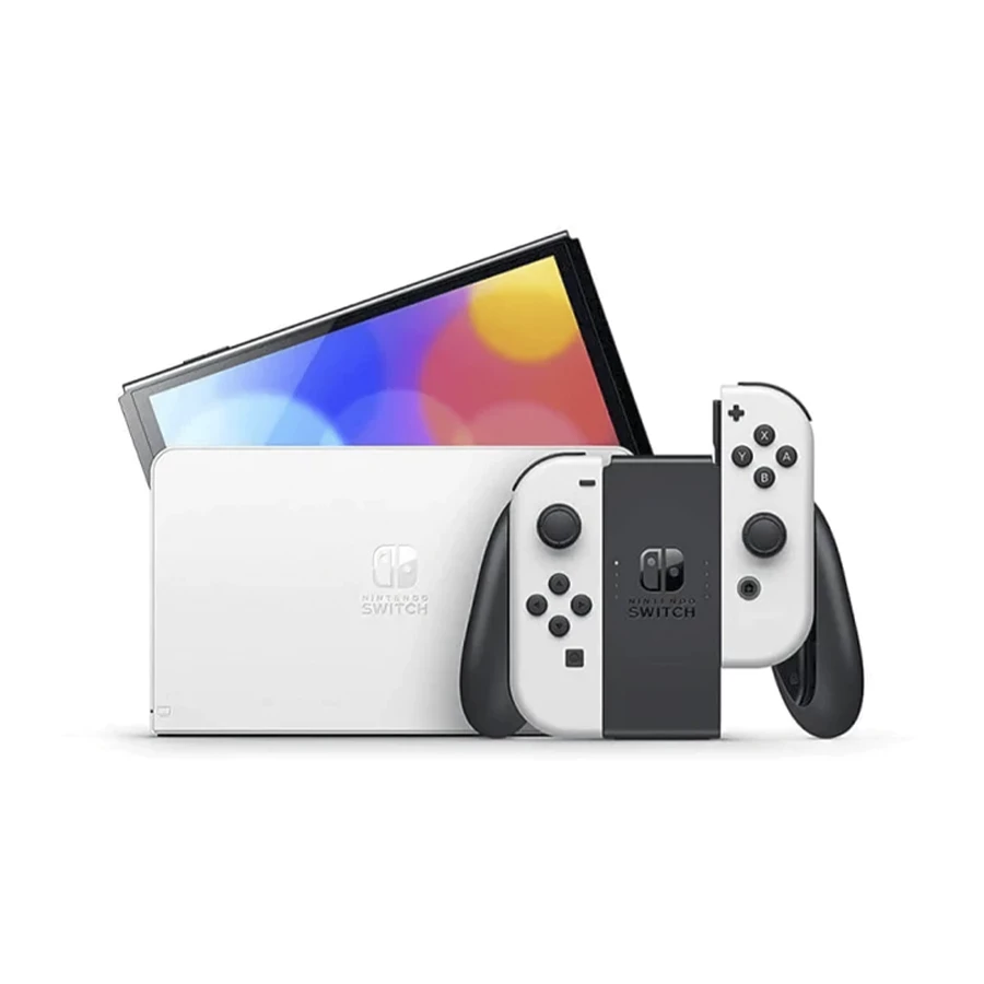 Nintendo Switch OLED White set Game Console
