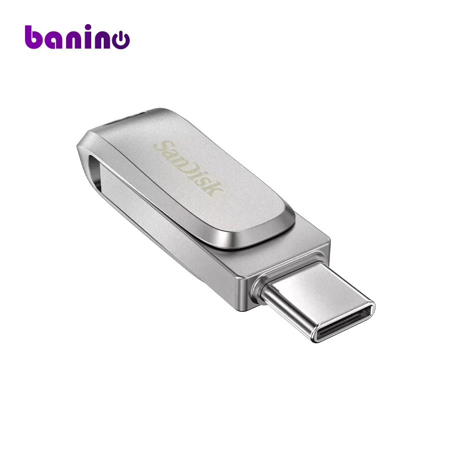 SanDisk SDDDC4 Ultra Dual Drive Luxe 128GB OTG USB Type-C Flash Memory