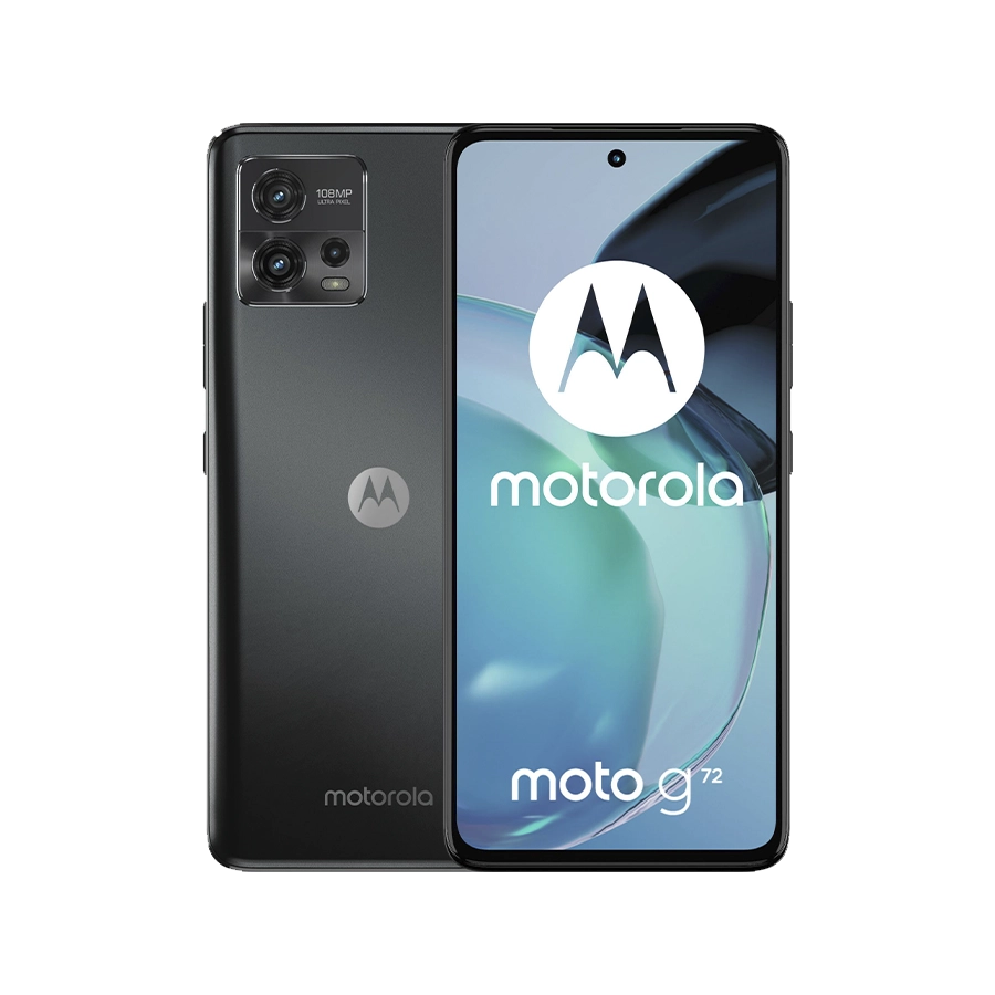 MOTOROLA MOTO G72 phone with 128 GB capacity and 8 GB RAM