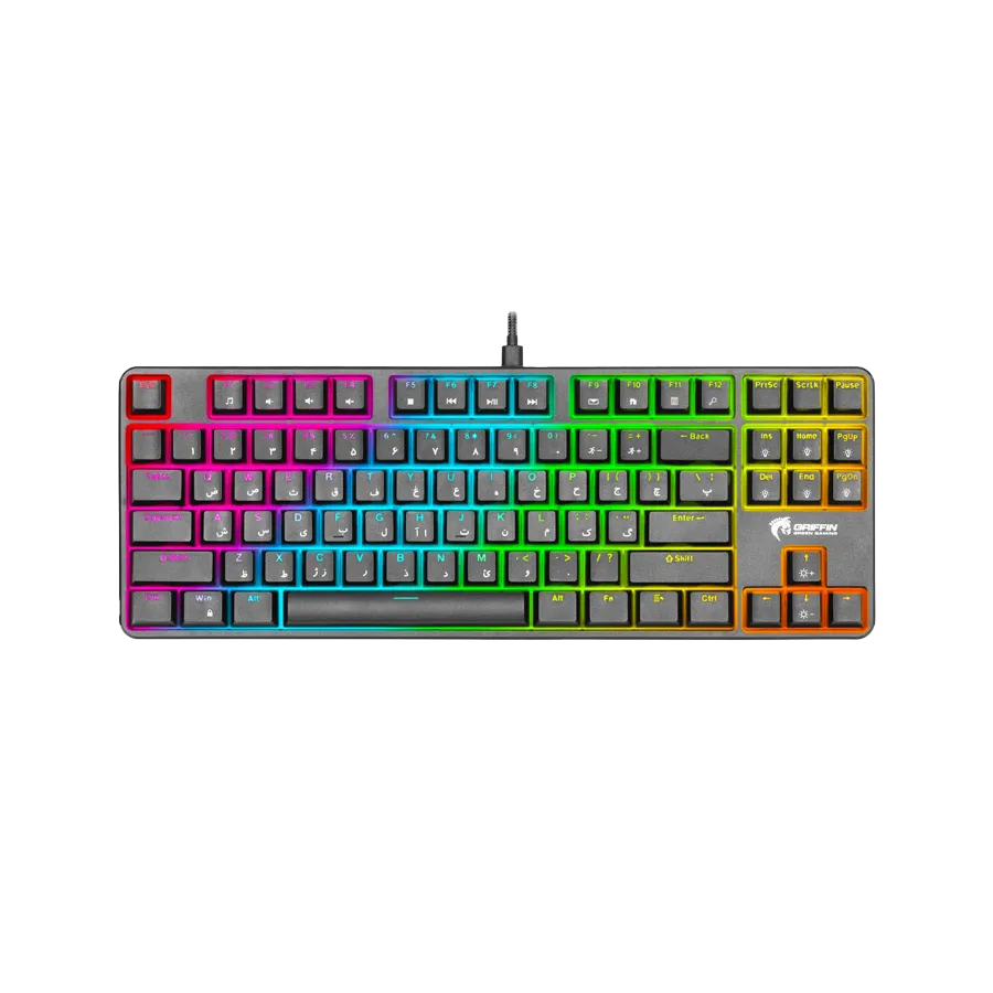 Green GK801-RGB Gaming Keyboard