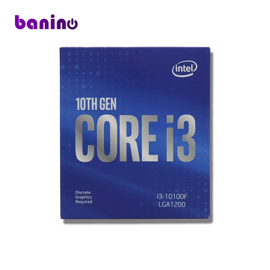 Intel Core i3-10100F Comet Lake 10th Gen LGA1200 TRAY Processor
