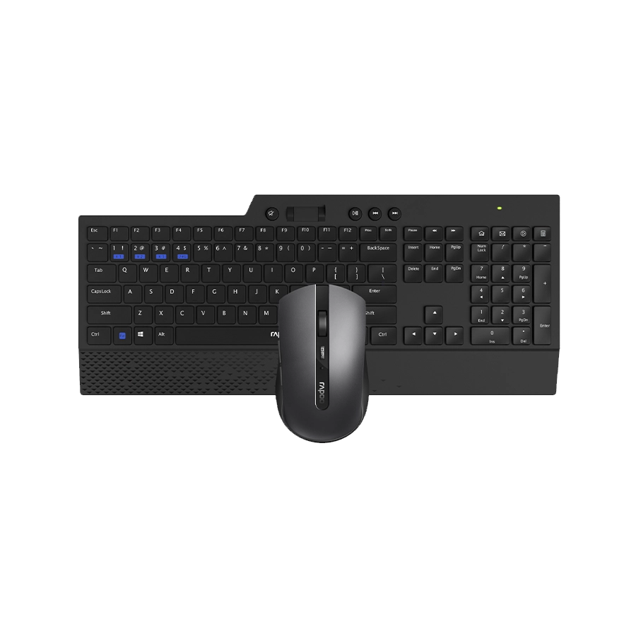 Rapoo 8200T Multi-mode Wireless Keyboard and Mouse