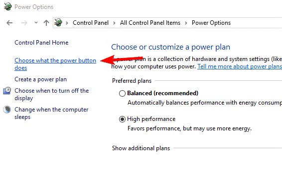 حل مشکل خاموش نشدن لپ تاپ با غیر فعال کردن دستی Hybrid Shutdown