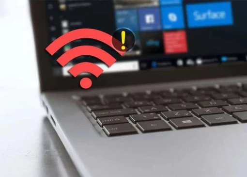 The laptop does not connect to the Internet, what is the reason?
