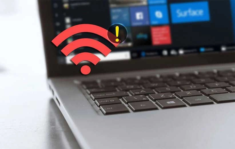 The laptop does not connect to the Internet, what is the reason?