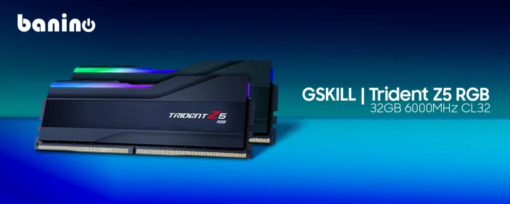 رم جی اسکیل Trident Z5 RGB Black 32GB (16GBx2) 6000MHz CL32
