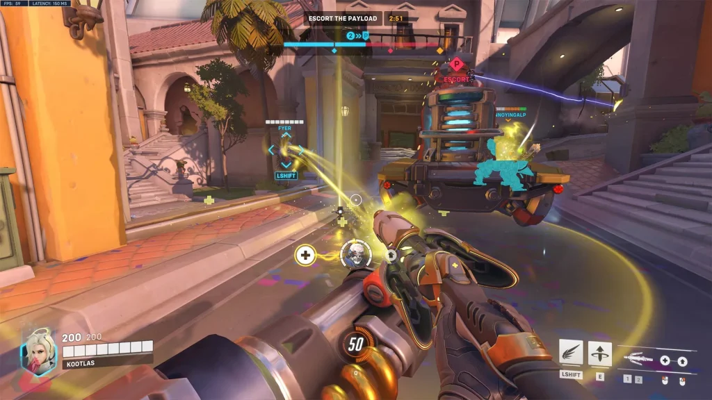 بازی Overwatch 2 روی کامپیوتر با دسته بازی