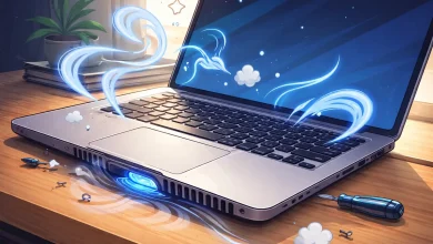 چرا فن لپ‌تاپ صدا می‌دهد؟ دلایل اصلی، عوارض و راه‌حل‌های عملی