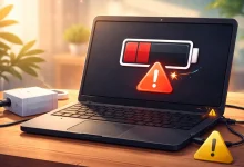 چرا لپتاپ شارژ نمیشود؟ حل مشکل شارژ نشدن لپتاپ