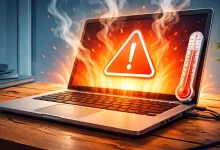 چرا لپ تاپ داغ میکند؟