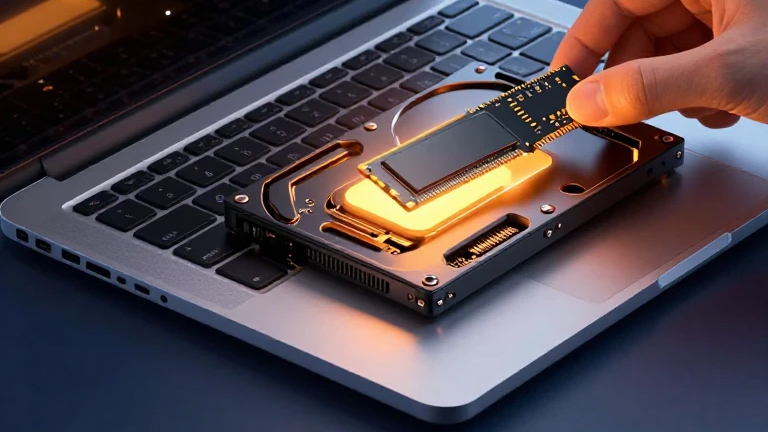 چگونه هارد لپ‌تاپ را ارتقا دهیم؟ (راهنمای جامع و گام‌به‌گام برای بهینه‌سازی سرعت و فضای ذخیره‌سازی)