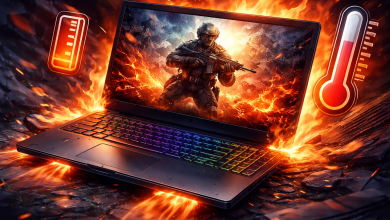 چرا لپ‌تاپ هنگام بازی کند می‌شود؟ آشنایی با پدیده گلویی حرارتی (Thermal Throttling)