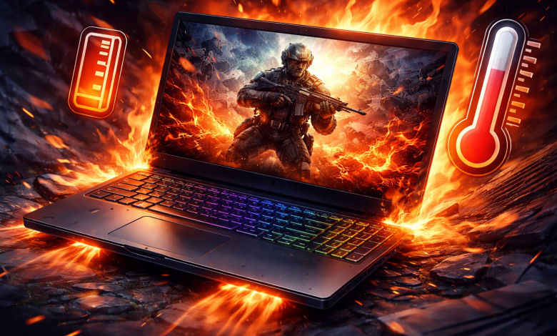 چرا لپتاپ هنگام بازی کند میشود؟ آشنایی با پدیده گلویی حرارتی (Thermal Throttling)