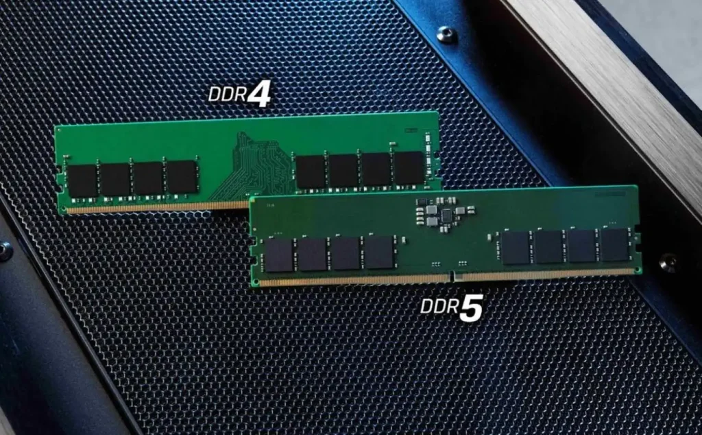 تفاوت های ظاهری و فیزیکی ddr4 و ddr5