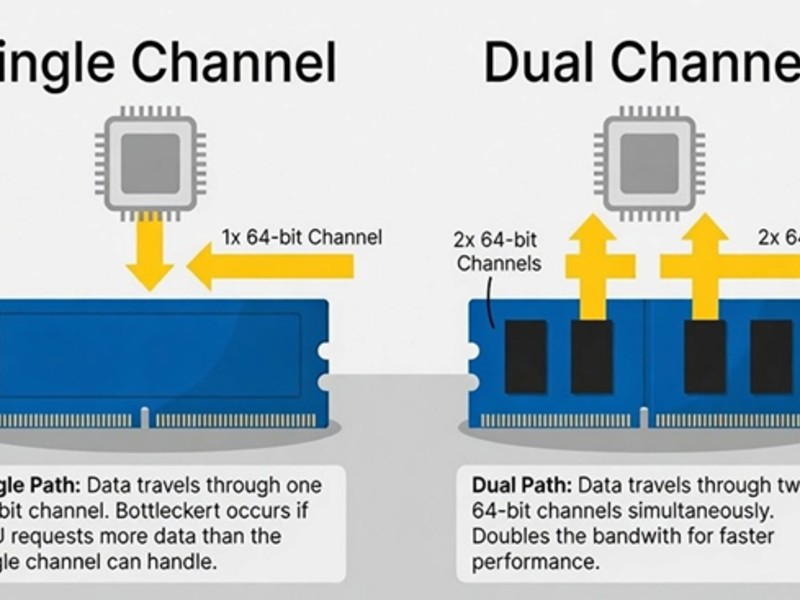 تفاوت DDR4 و DDR5