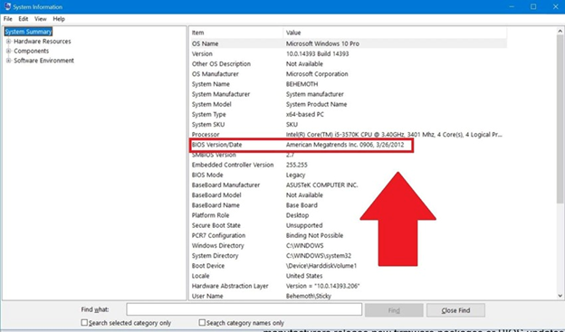 آپدیت بایوس