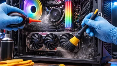 راهنمای تمیز کردن اصولی کیس و قطعات