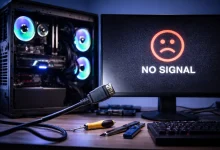 چرا سیستم روشن می‌شود اما تصویر نمی‌دهد؟